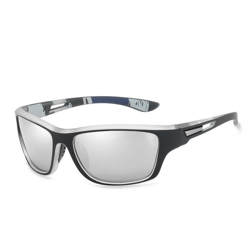 Vielseitige Brehn Sportsonnenbrille (Unisex) für Damen & Herren, mit polarisierten Gläsern gegen Blendung.