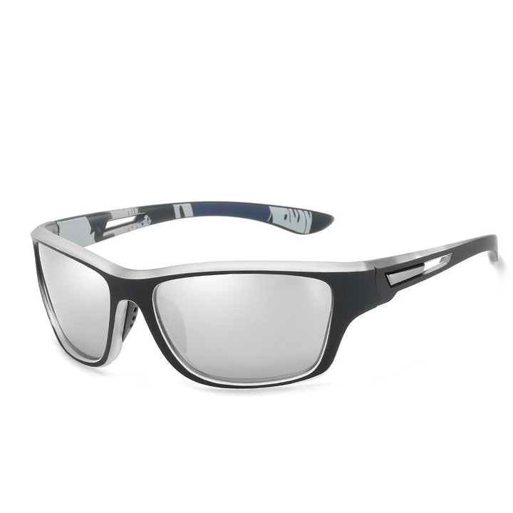 Vielseitige Brehn Sportsonnenbrille (Unisex) für Damen & Herren, mit polarisierten Gläsern gegen Blendung.
