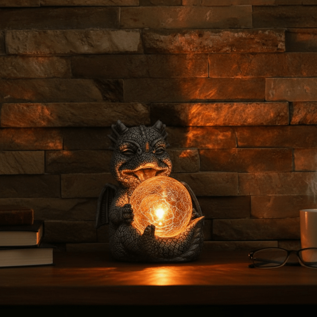 BRIGHTBEND flexible LED-Tischlampe, modernes Design mit warmem, gemütlichem Licht für Leseecke oder Arbeitsplatz.