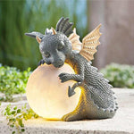 Gemütlicher Drache