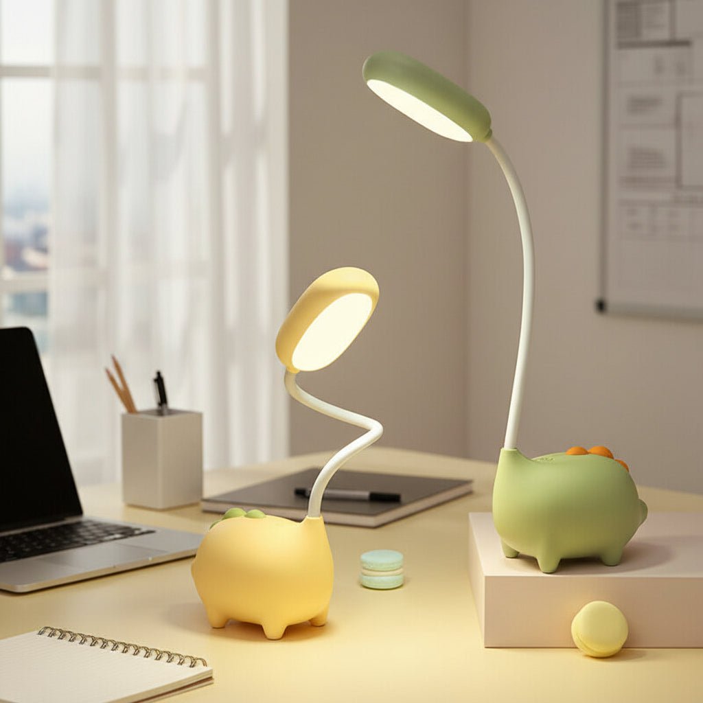 BRIGHTIFY MINI LED Tischlampe, modernes Design, kompakte Schreibtischlampe für stilvolle Wohnräume.