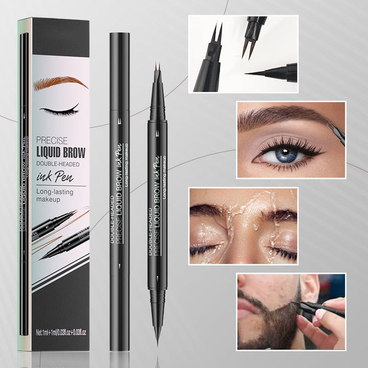 BROWFIX 2-in-1 Augenbrauenstift mit Bürste für natürliches Verblenden & volle, wasserfeste Brauen.