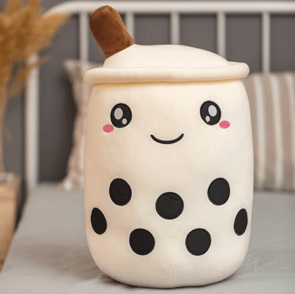 Niedliches Bubble Tea Plüschtier, ein tolles Geschenk & Deko für Zuhause, weich und flauschig.