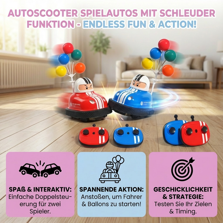 Detailreiche Kinder Autoscooter Modellautos, perfekt als Geburtstagsgeschenk für Jungen & interaktives Spielzeug.