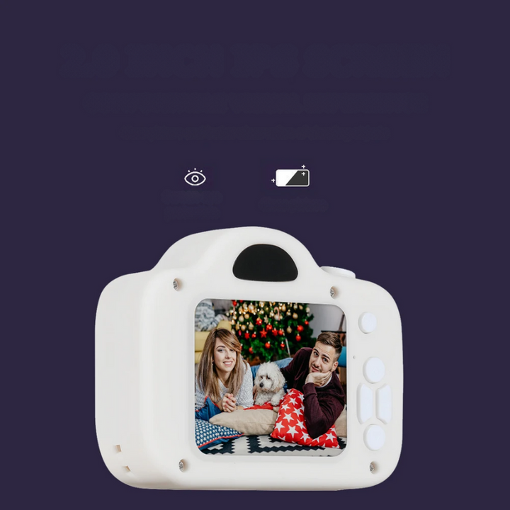 Lernspielzeug: Digitalkamera für Kinder fördert Kreativität. Ideales Geschenk für kleine Künstler.