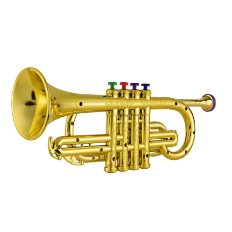 Bunte Kinder Trompete Musikspielzeug, ideal zur frühkindlichen Förderung von Kreativität & musikalischem Talent.