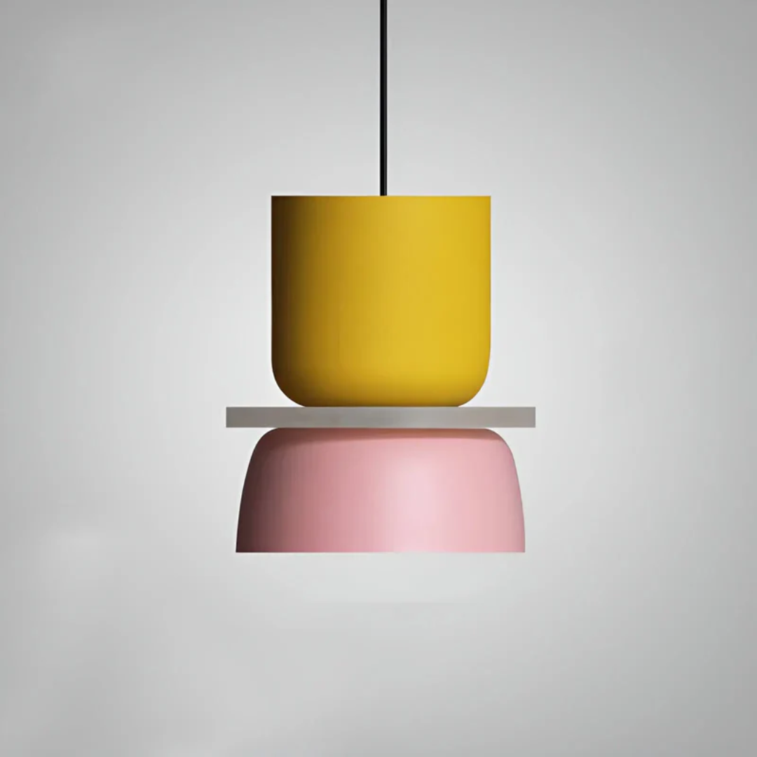 Innovative bunte Macaron LED Leuchte, energieeffizient für jedes Zuhause.
