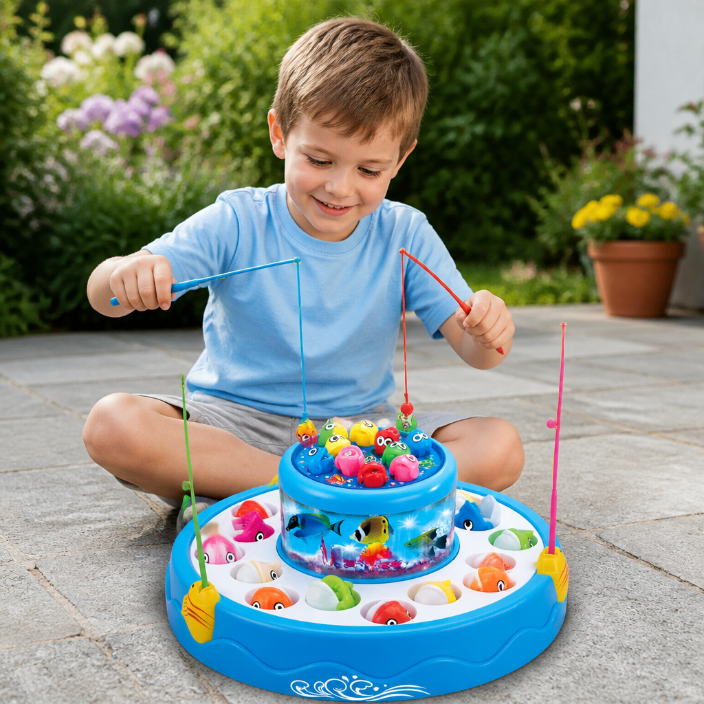 Buntes Frosch Tauch Pool Spielzeug für Kinder, fördert Motorik & Koordination beim Wasserspaß im Pool oder Bad.