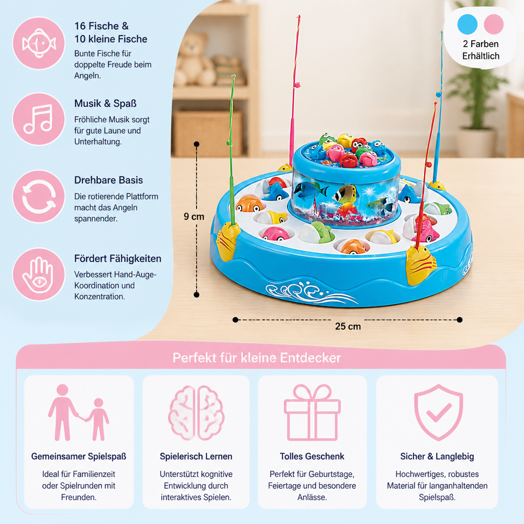 Kind taucht nach Frosch Pool Spielzeug im Wasser; spielerisch werden Motorik und Unterwasser-Koordination gefördert.