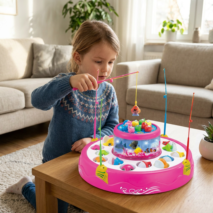 Vielseitiges Frosch Wasserspielzeug für Kinder, ideal für die Badewanne oder den Pool, fördert spielerisch die Motorik.