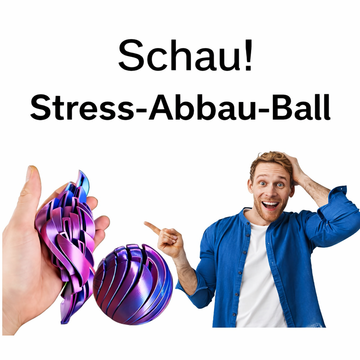 CalmiSphere Fidget Toy, ein Antistress Ball für effektiven Stressabbau & erhöhten Fokus im Alltag.