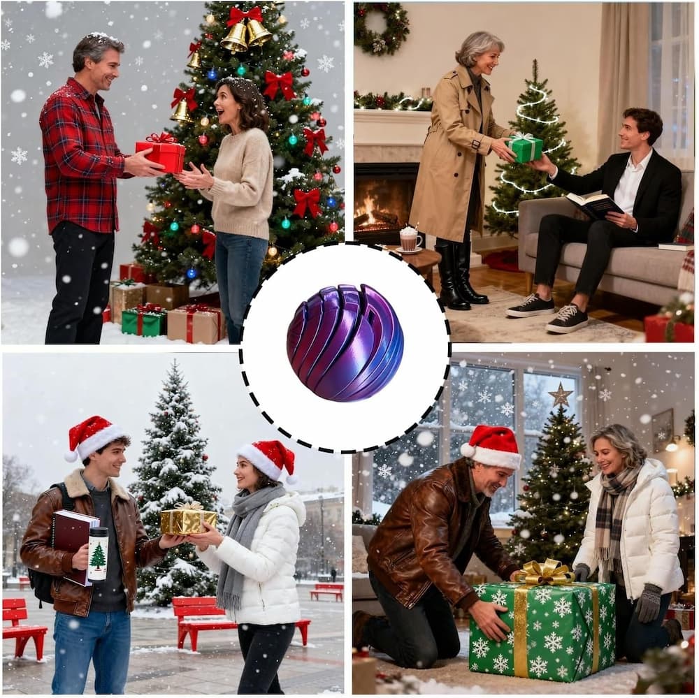 CalmiSphere Fidget Toy: Ergonomischer Antistress Ball für Entspannung, Fokus & Stressabbau.