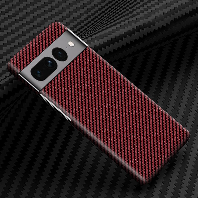 Wasserdichte Carbon Handyhülle für Google Pixel Smartphones. Umschließt perfekt für umfassenden Schutz.