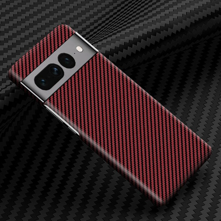 Wasserdichte Carbon Handyhülle für Google Pixel Smartphones. Umschließt perfekt für umfassenden Schutz.