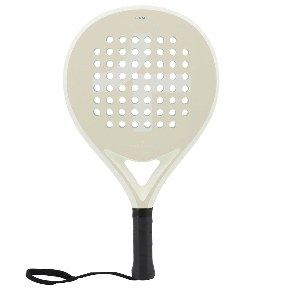 Hochwertiger Carbon Padel-Schläger für explosive Kraft und verbesserte Leistung im Padel-Sport.