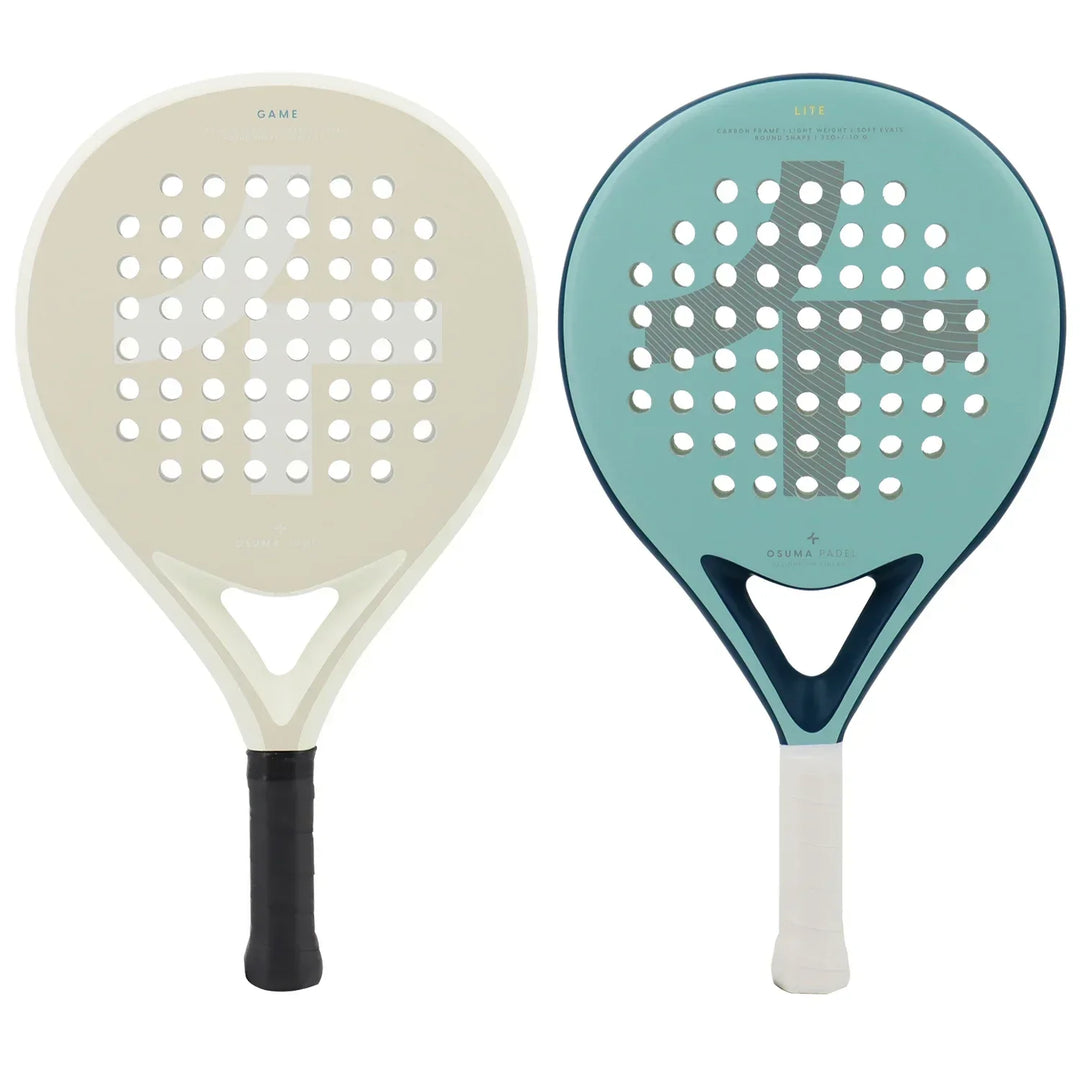 Dieser Carbon Padel-Schläger steigert Kraft & Kontrolle. Eine Premium-Ausrüstung für Top-Leistung im Padel-Sport.