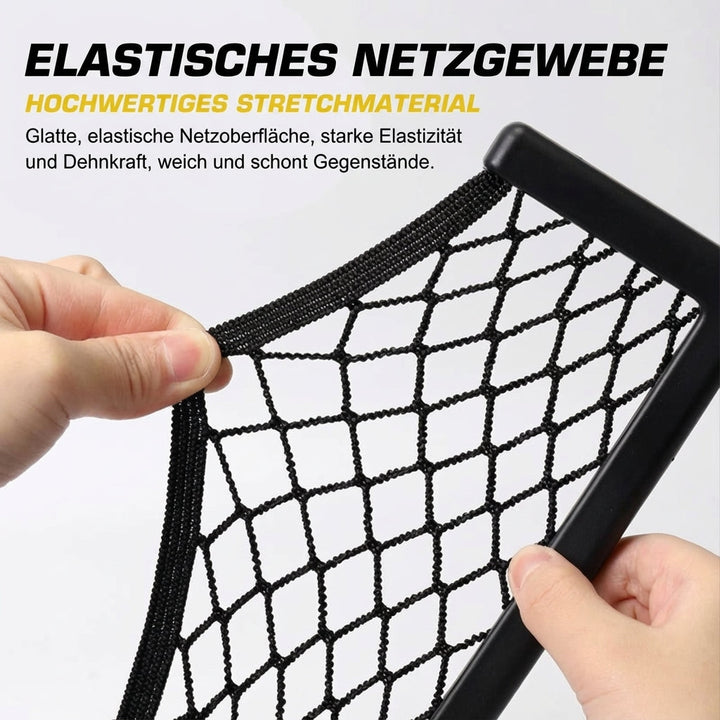 CarPocket Pro Autotasche: Elastisches Netz für Getränke, Taschentücher & schnellen Zugriff im Auto.