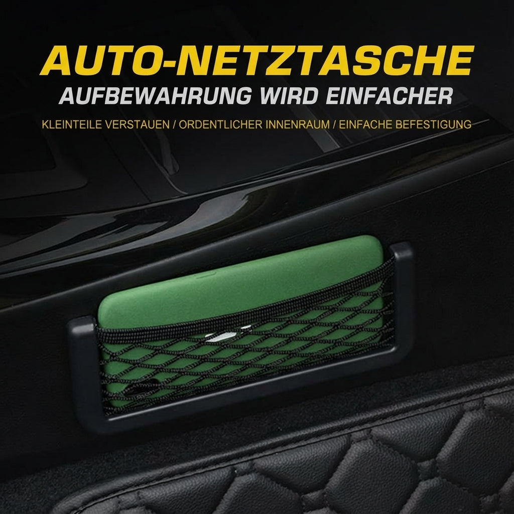 Die CarPocket Pro Netztasche hält alles griffbereit. Ideal für Karten, Stifte & Auto Zubehör im Innenraum.