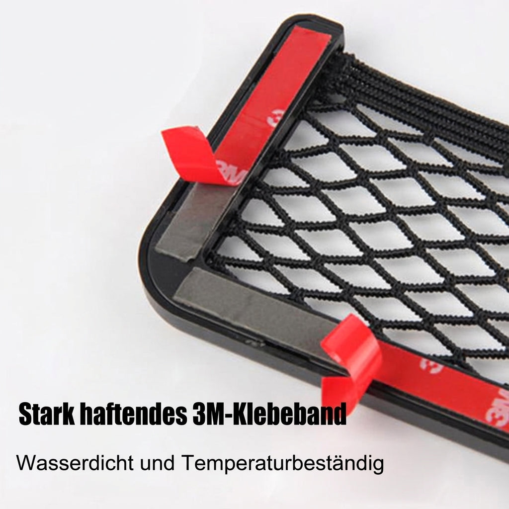Ordnung im Auto mit CarPocket Pro Netztasche. Selbstklebend & flexibel für alle gängigen Fahrzeugtypen.