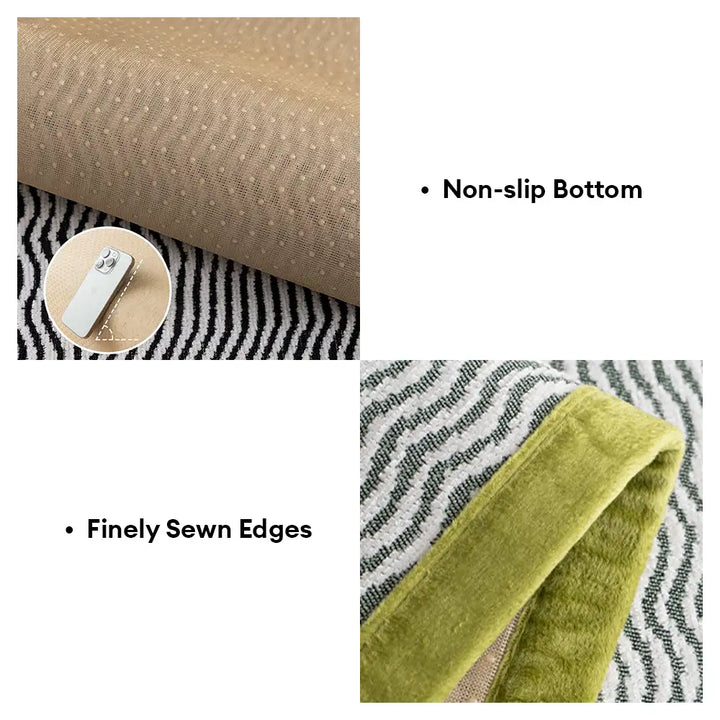 Haustierfreundliche Chenille Sofa-Schutzhülle, waschbar, schützt Möbel vor Krallen & Flecken.