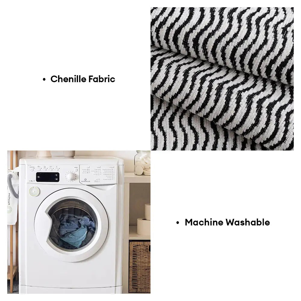 Strapazierfähige Chenille Sofa-Schutzhülle, ganzjährig nutzbar, rutschfest & pflegeleicht.