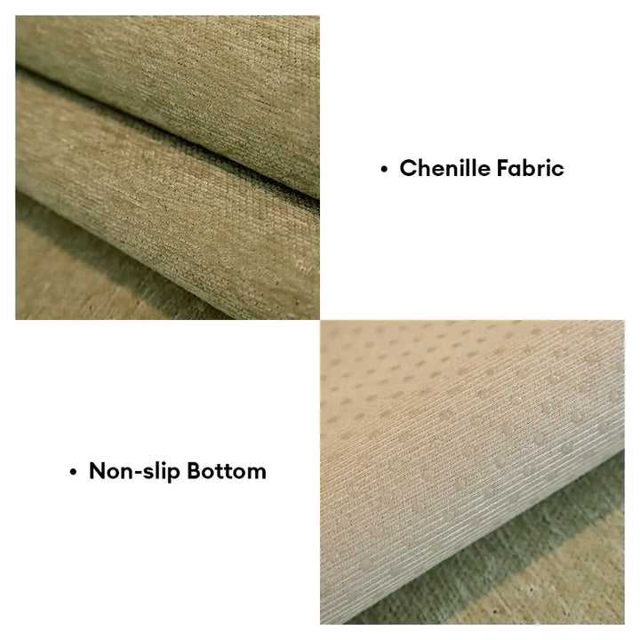 Haustierfreundlicher Chenille Sofabezug. Pflegeleichte, rutschfeste Sofaauflage für langlebigen Couchschutz.