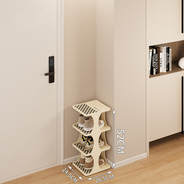 ClariStack Schuhregal als elegantes Wohnaccessoire, passend für jede moderne Einrichtung.