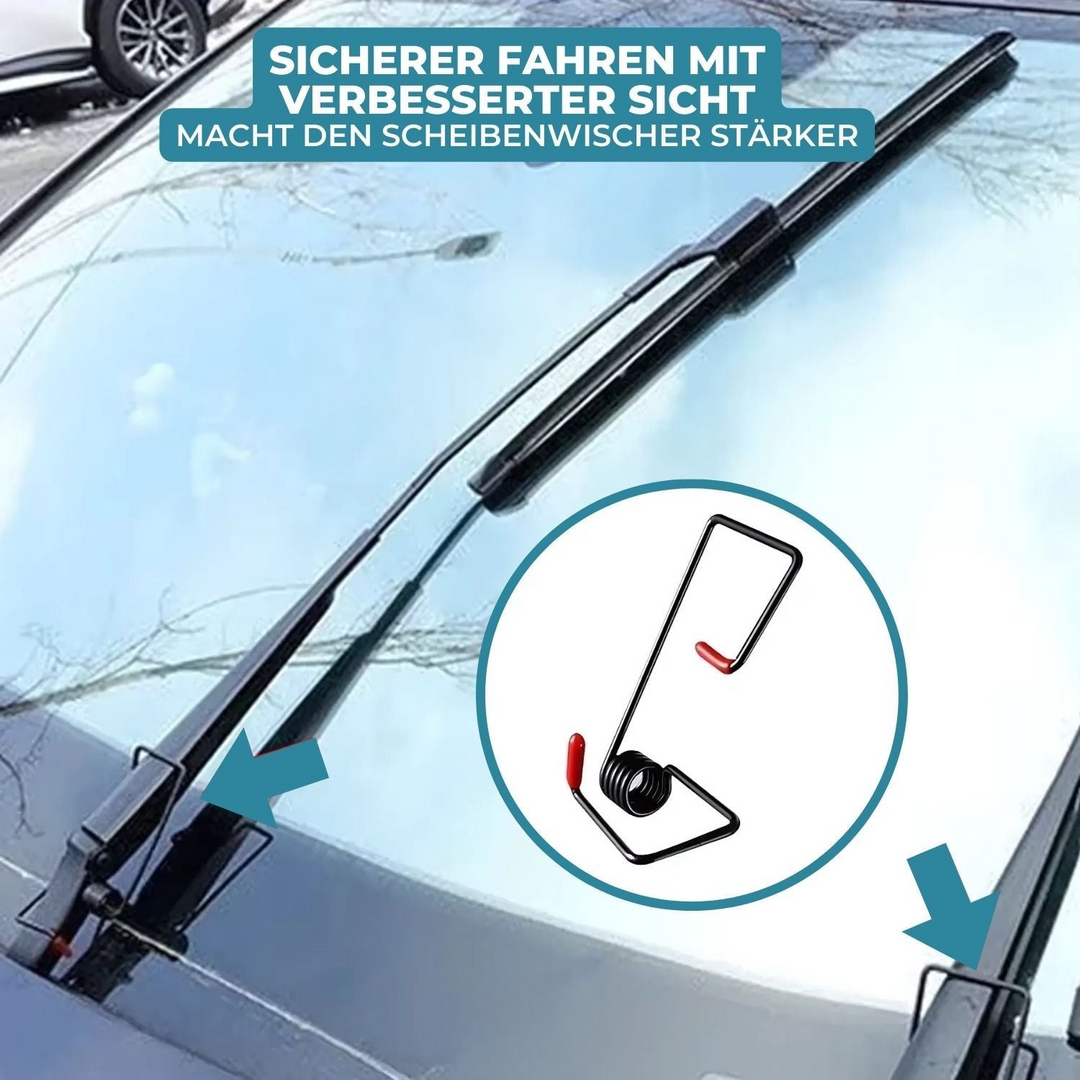Kristallklare Sicht durch die versiegelte Autoscheibe mit ClearDrive für mehr Sicherheit beim Autofahren.