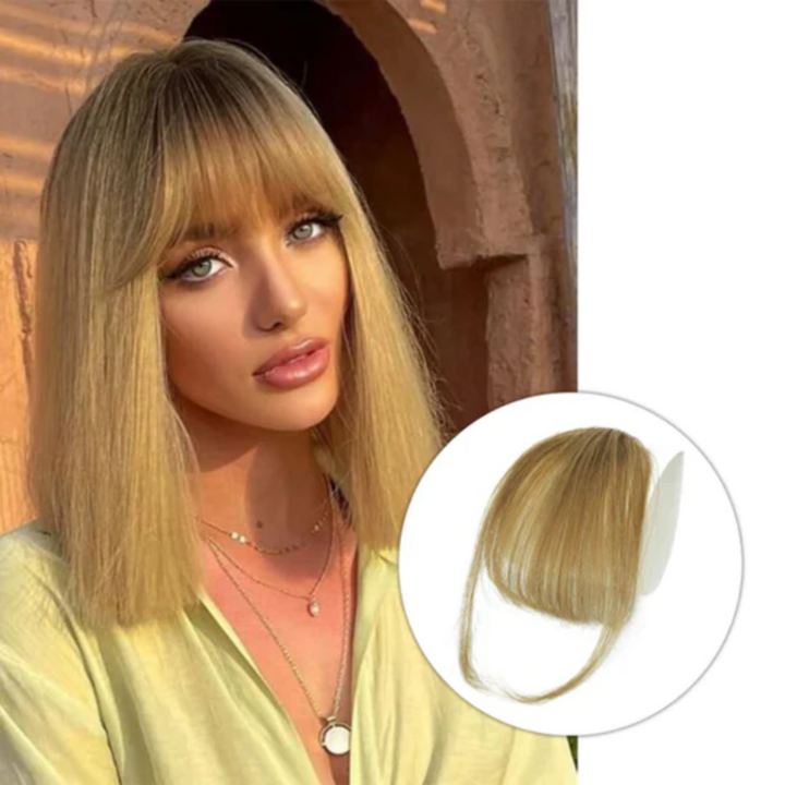 Einfach ansteckbare Echthaar-Haarteile für schnelles Volumen und natürliche Haarverlängerung. Perfektes Styling.