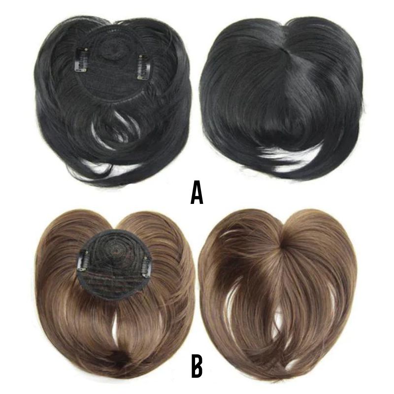 Synthetische Clip-in Haarverlängerung für Frauen, einfache Anbringung, schafft voluminöse Frisuren.