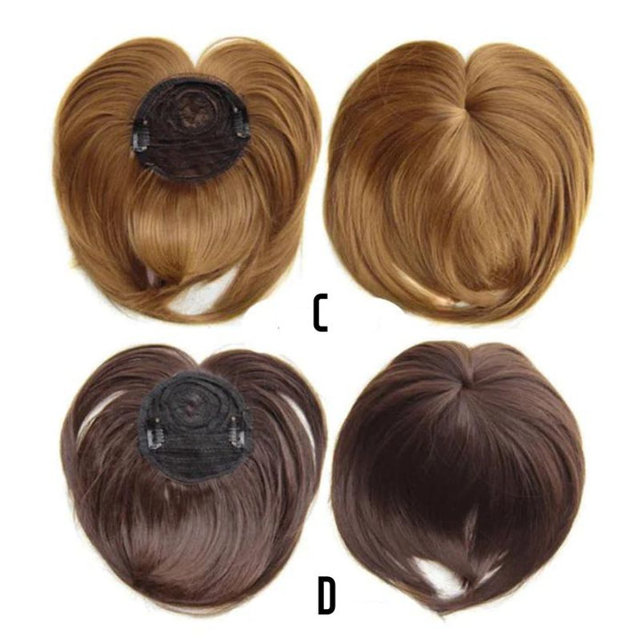 Eleganter Haarschmuck: Clip-in Haarspange mit Kunsthaarverlängerung für Volumen und vielfältige Damenfrisuren.