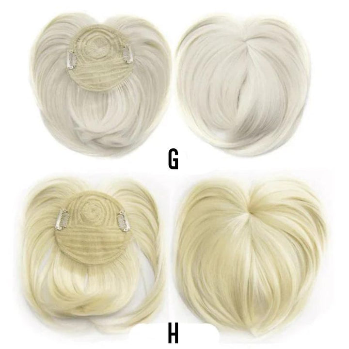 Damen Clip-in Haarspange mit synthetischer Haarverlängerung, perfekt für voluminöse und schnelle Frisuren.