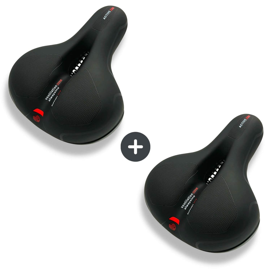 Langlebiger CloudComfort Pro Fahrradsattel, konstruiert f. höchsten Komfort u. lange Haltbarkeit.