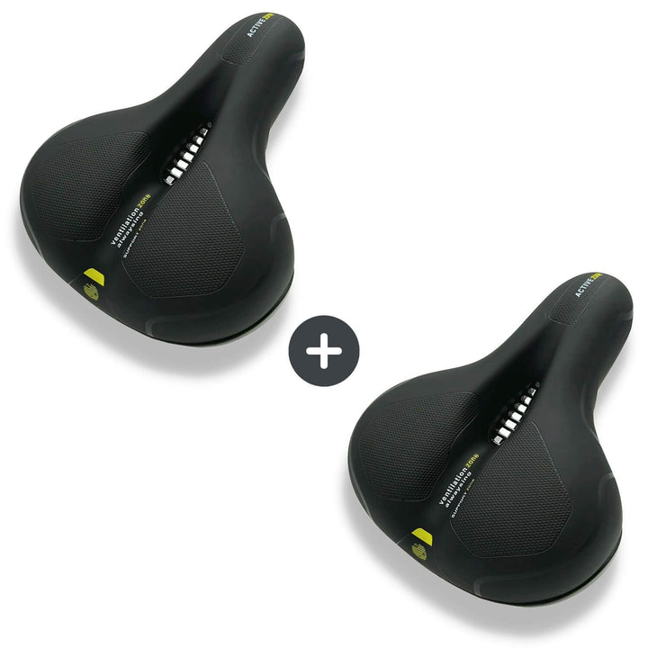 Hochwertiges Fahrradzubehör: CloudComfort Pro Sattel f. mehr Freude u. weniger Ermüdung beim Radfahren.