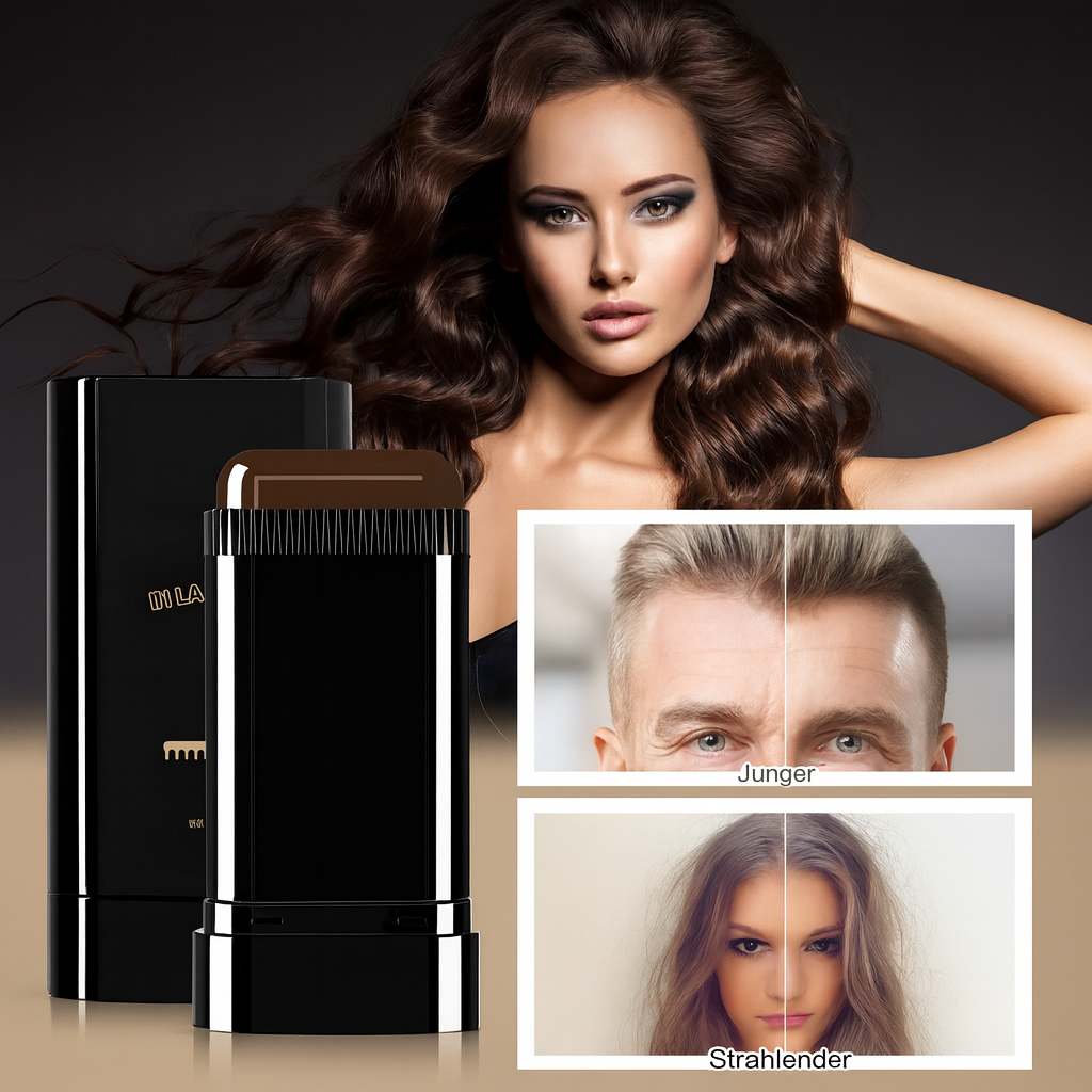 ColorEase Kamm für schnelle Ansatzkaschierung & temporäre Haarfarbe, ideal bei grauen Haaren. Einfache Anwendung.