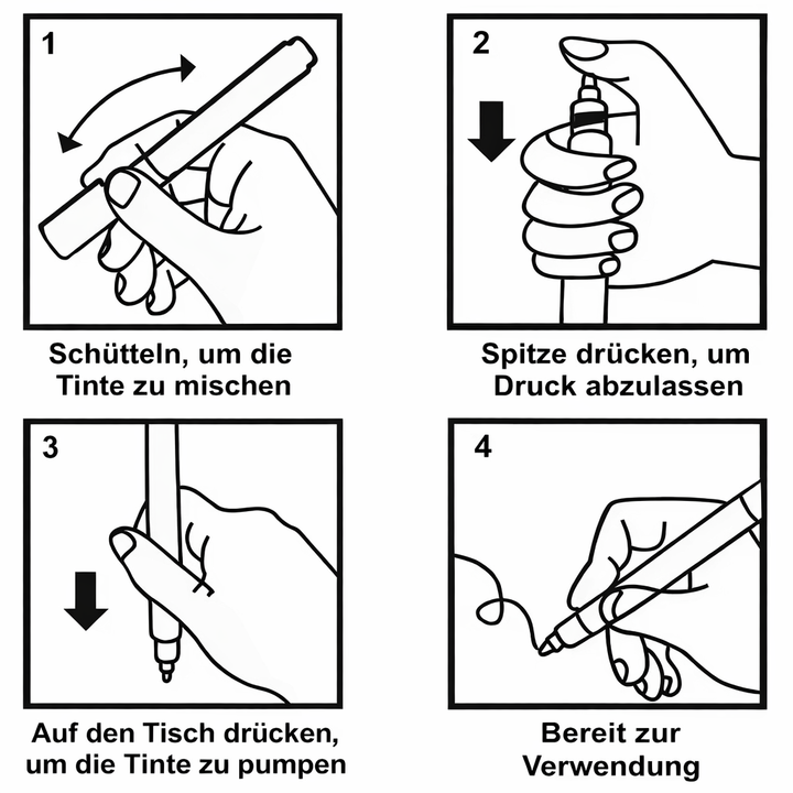 Hochwertige ColorSpark Duo Bastelstifte für beeindruckende Metallic-Kunstwerke und kreative Projekte.