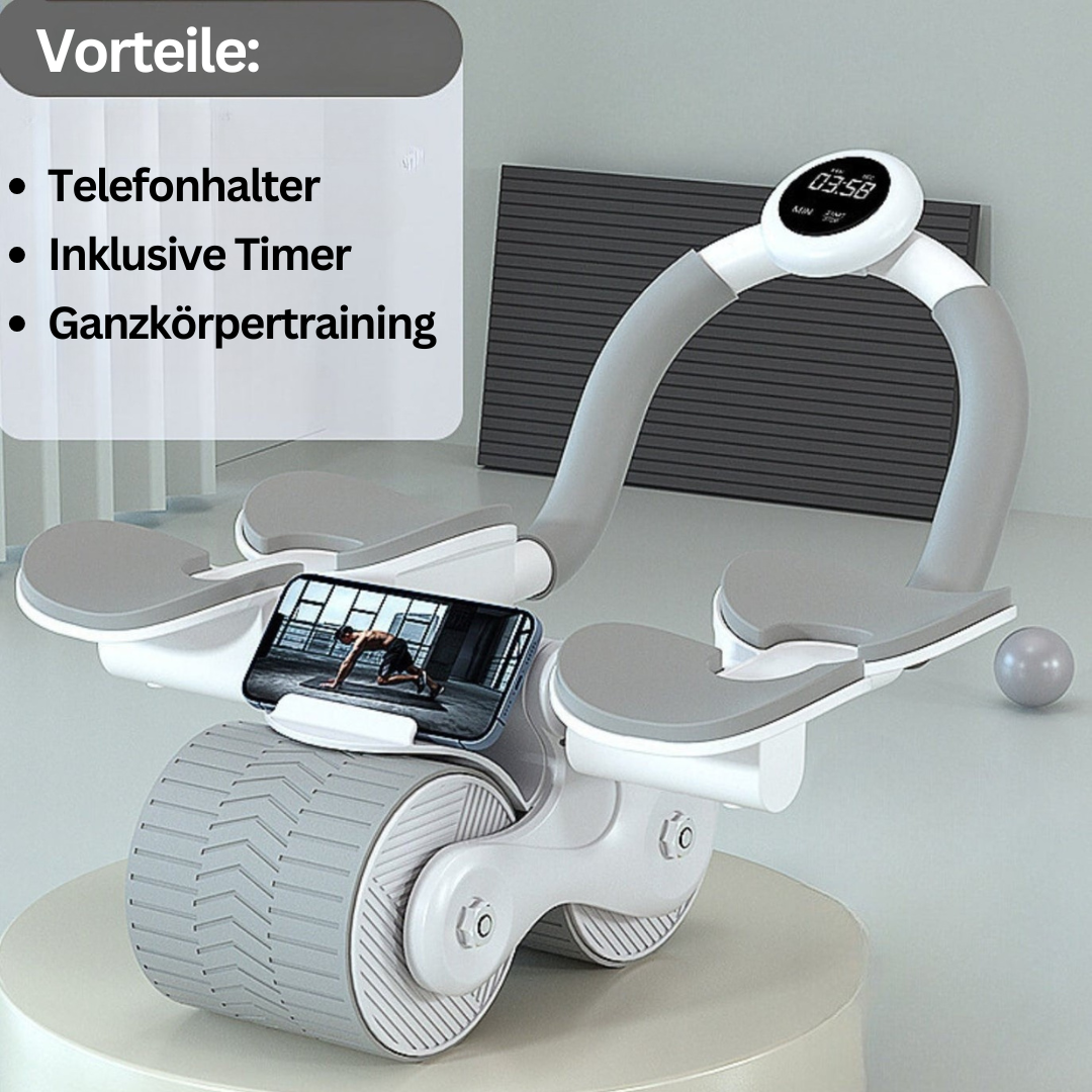CoreRoller Max: Vielseitiges Fitnessgerät für Ganzkörpertraining und starken Core im Homegym.