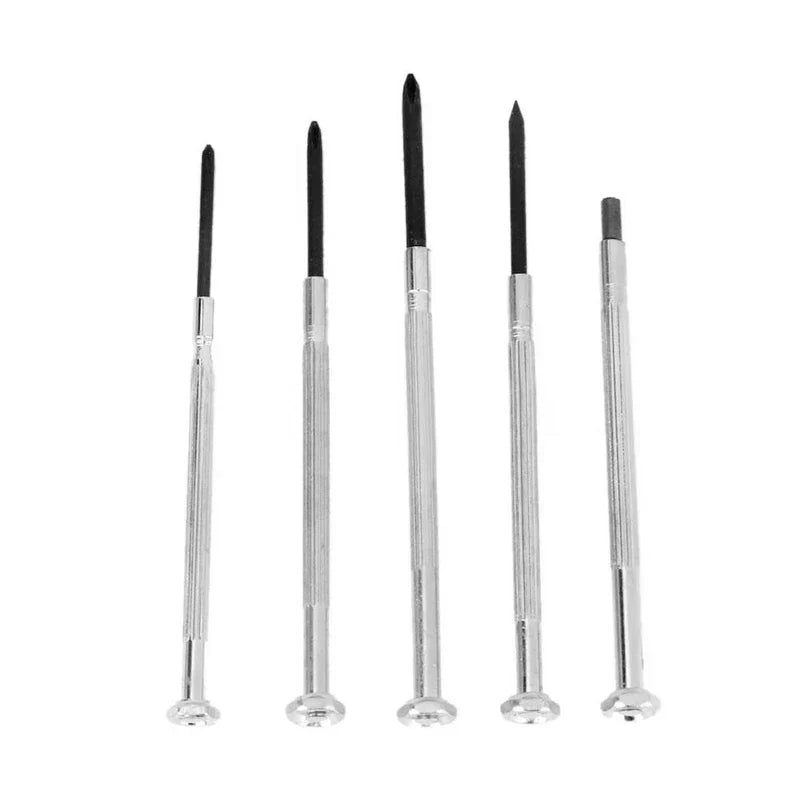 Kompaktes 11-tlg. Mikro-Schraubendreher-Set mit robuster Tragetasche; perfekt für unterwegs und Heimwerker.