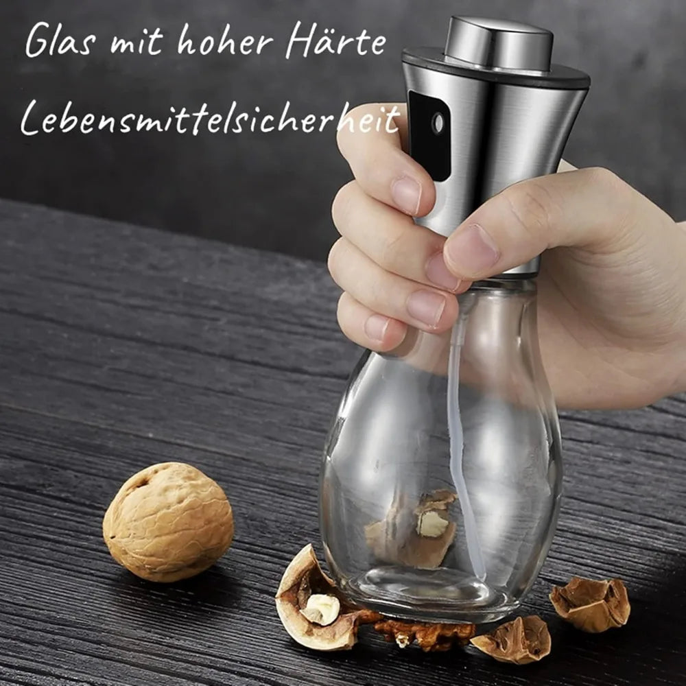 Öldosierer CulinaMist Pro 200ml für präzises Dosieren und gesundes Kochen mit feinem Nebel, minimiert Ölverbrauch.