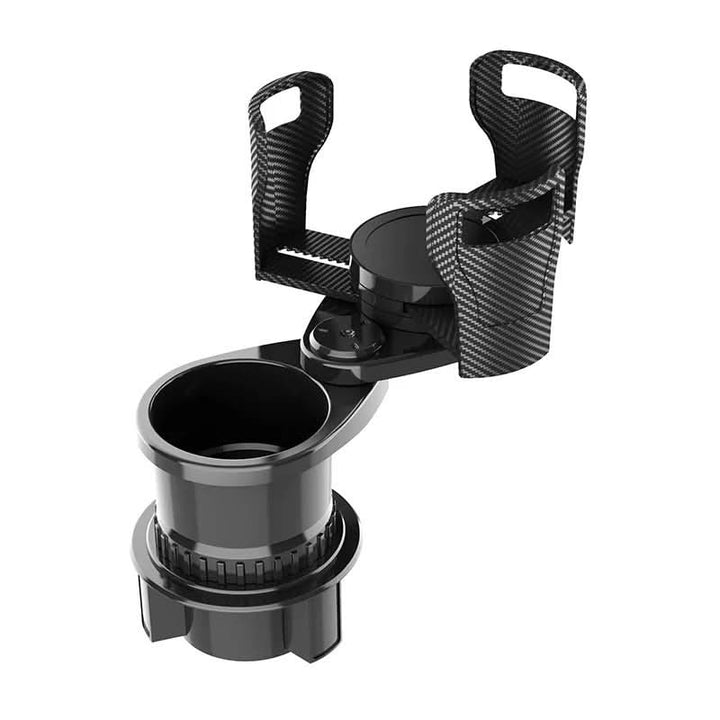 CUPSWIVEL, das flexible Autozubehör: 360° drehbarer Becherhalter für zwei Getränke. Mehr Ordnung im Auto.