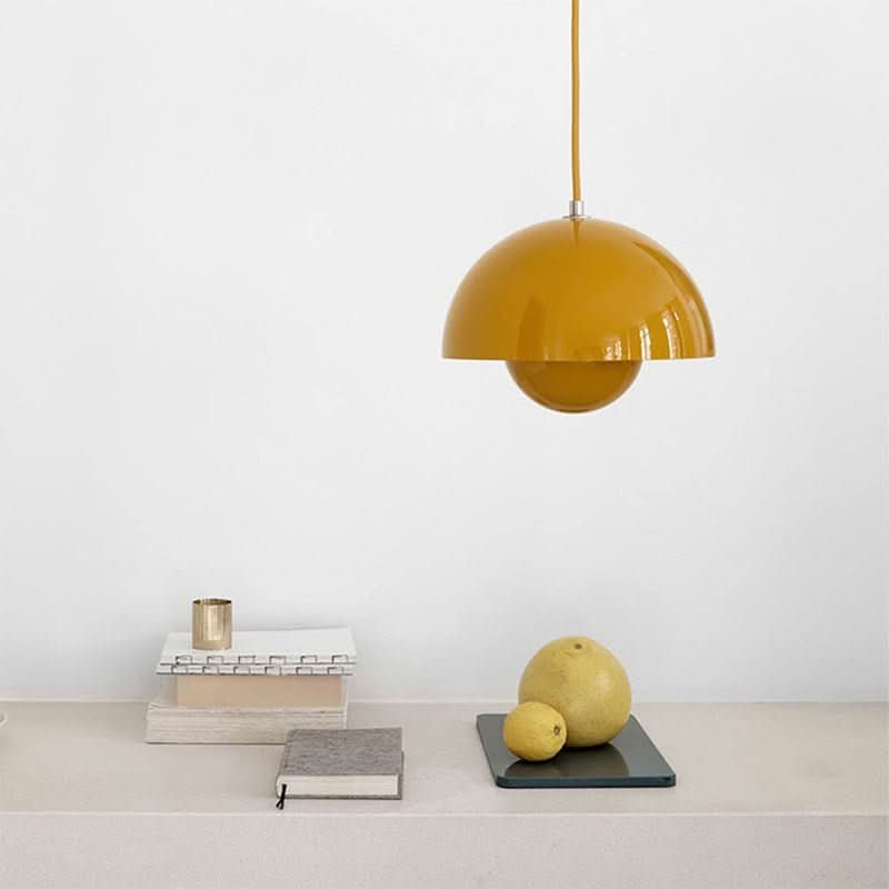 Dänische Pendelleuchte im Flowerpot-Stil. Modernes Design für Wohnzimmer und Esszimmer.