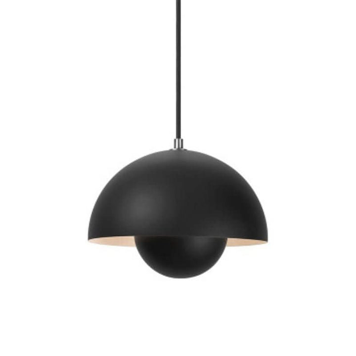Zeitlose Hängelampe: Dänische Flowerpot-Pendelleuchte, elegantes Design für Ess- oder Schlafzimmer.