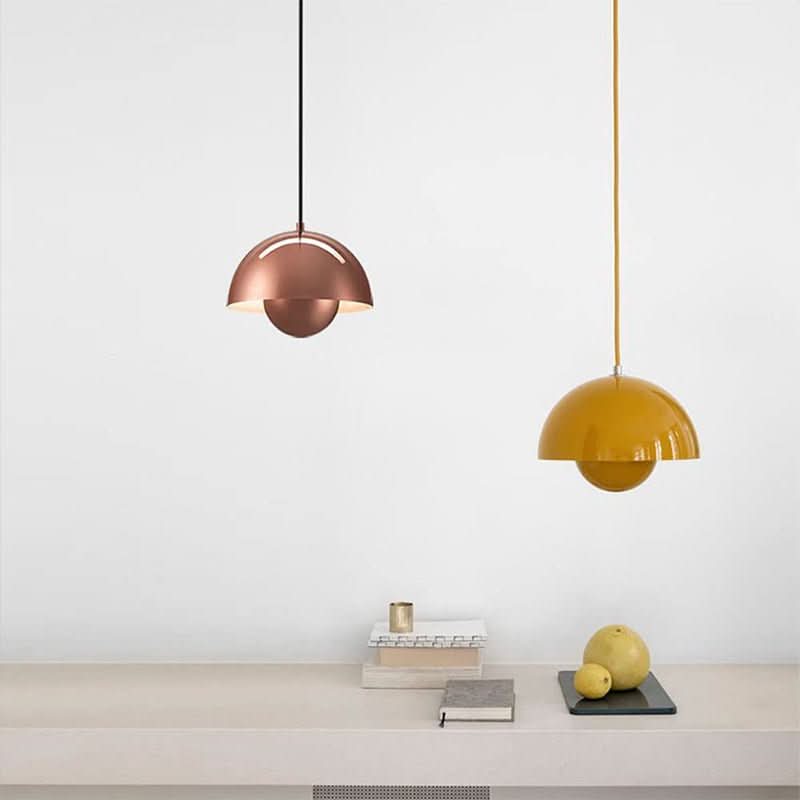 Elegante Flowerpot-Stil Pendelleuchte, dänisches Design, perfekte Innenbeleuchtung Schlafzimmer.