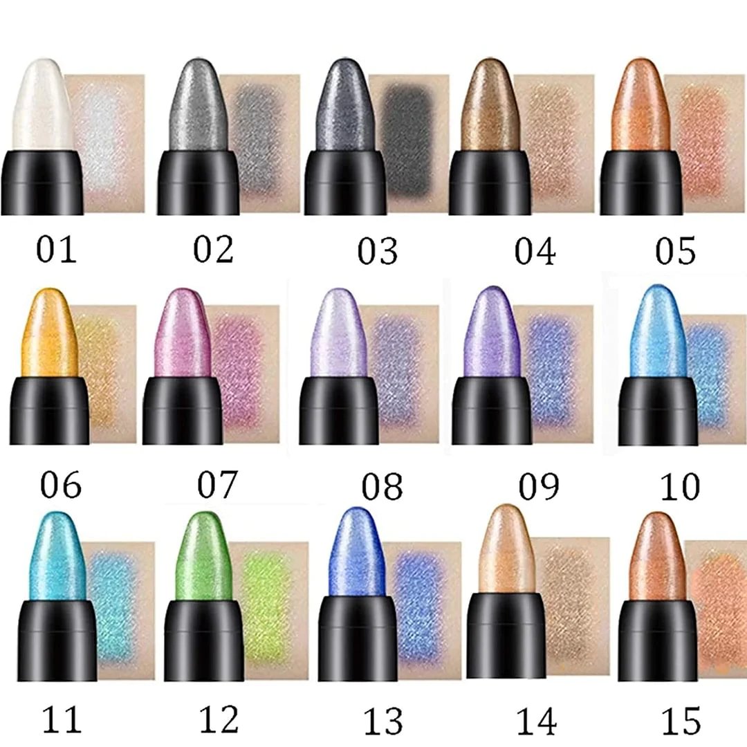 Farbintensiver Creme Lidschatten Stick für Damen; lang anhaltendes Augen Make-up für strahlenden Blick.