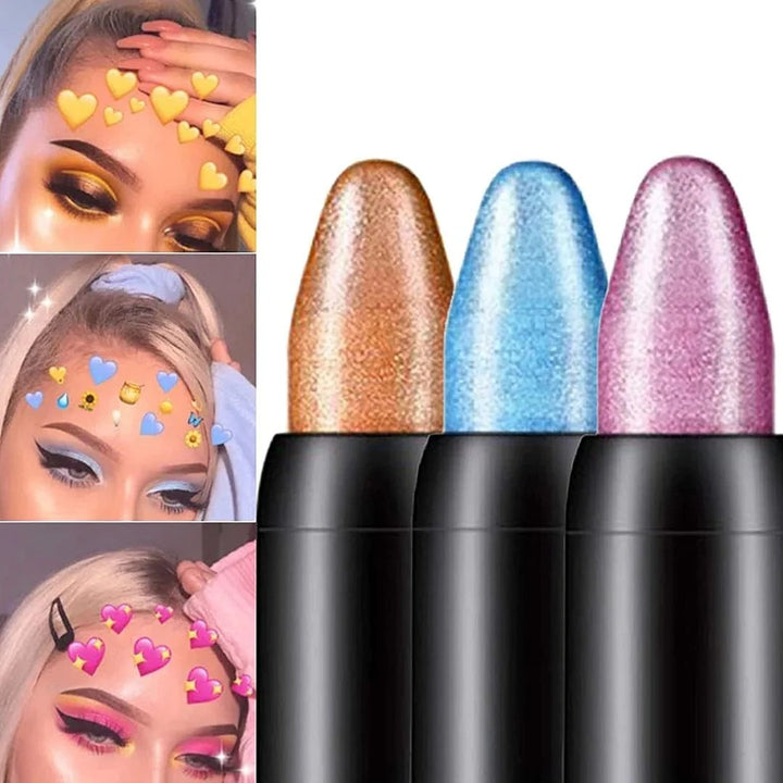Schneller strahlender Blick mit Damen Creme Lidschatten Stick; farbintensives, lang anhaltendes Augen Make-up.