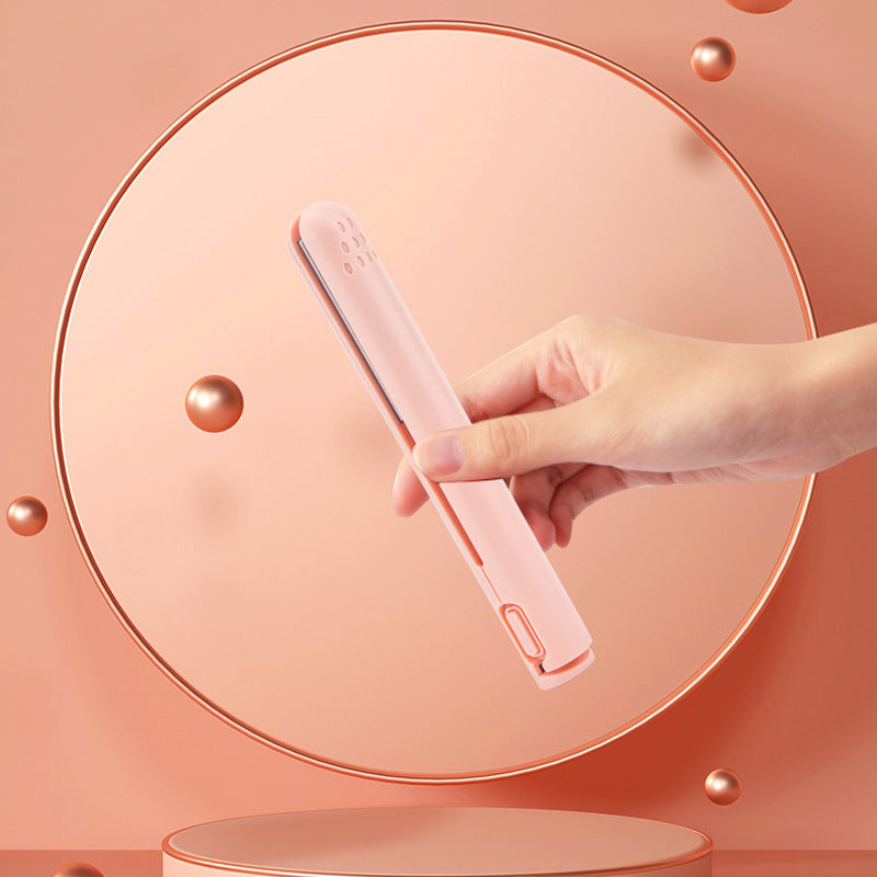 Hochwertiger Damen 2-in-1 Lockenstab & Glätteisen mit Keramikplatten für schonendes und effektives Styling.