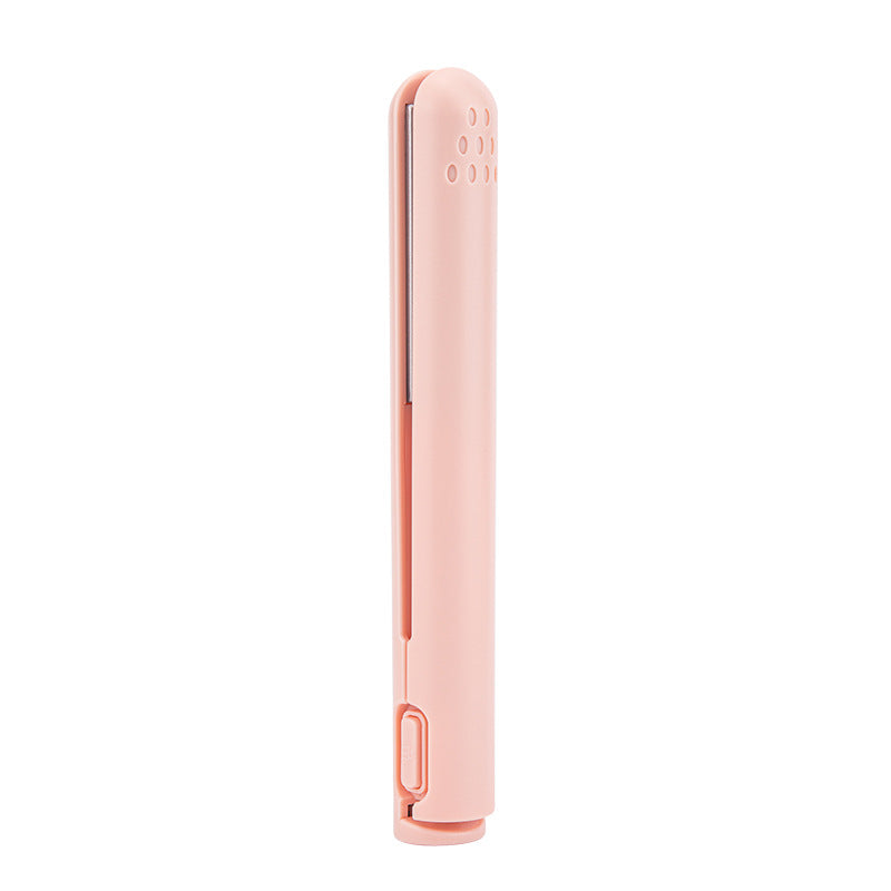 Damen Haarpflege 2-in-1 Stylinggerät: Glätteisen zum Glätten, Lockenstab für voluminöse Locken mit USB.
