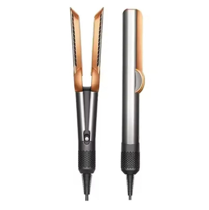 Multifunktionaler Elenara 2-in-1 Haarstyler für Damen. Kombiniert Föhn & Glätteisen für einfache Haarpflege & Styling.