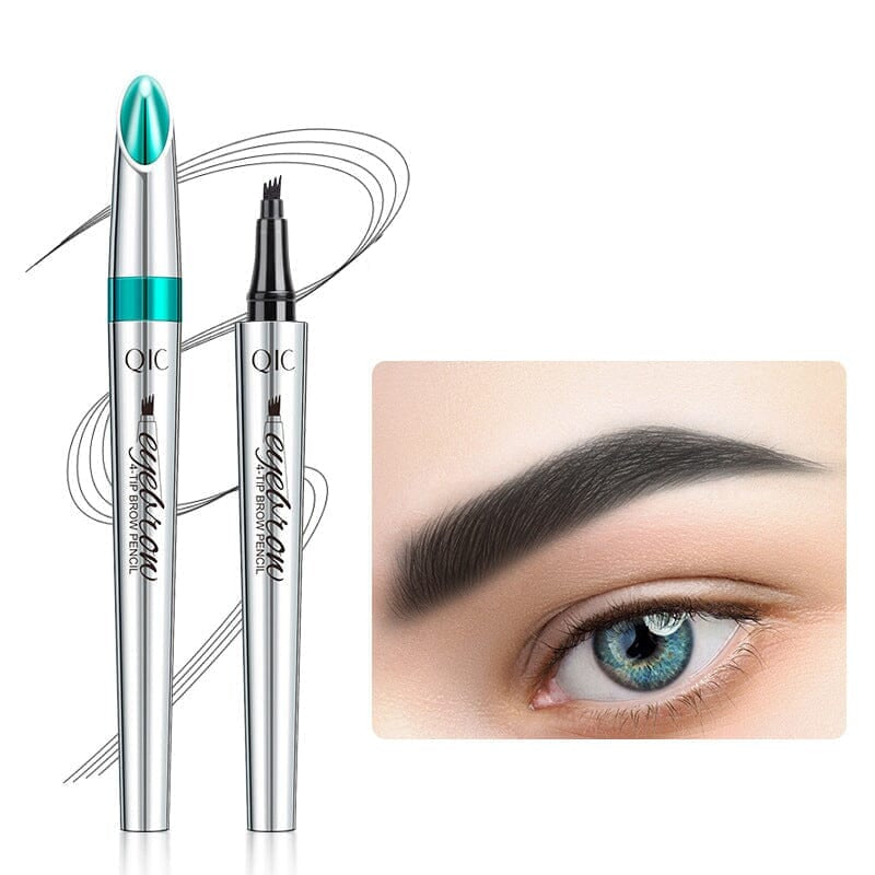 3D-Microblading Augenbrauenstift, wasserdicht & wischfest, für natürliche, volle Damenaugenbrauen.