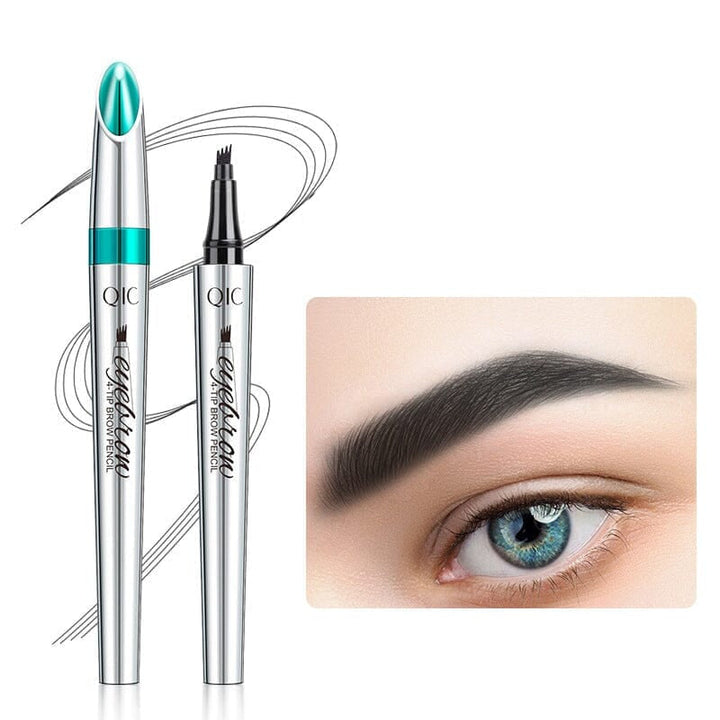 3D-Microblading Augenbrauenstift, wasserdicht & wischfest, für natürliche, volle Damenaugenbrauen.
